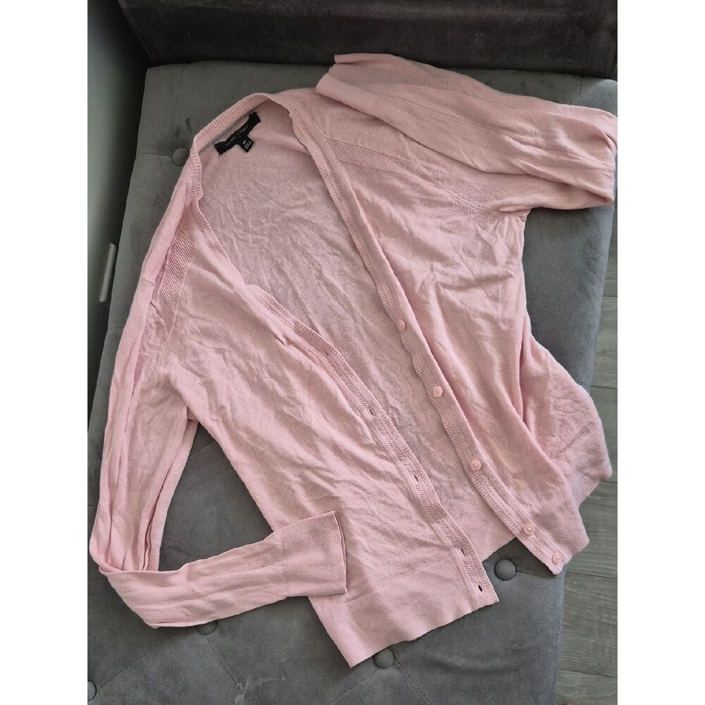 Banana Republic Pale Pink Knit Cardigan M
